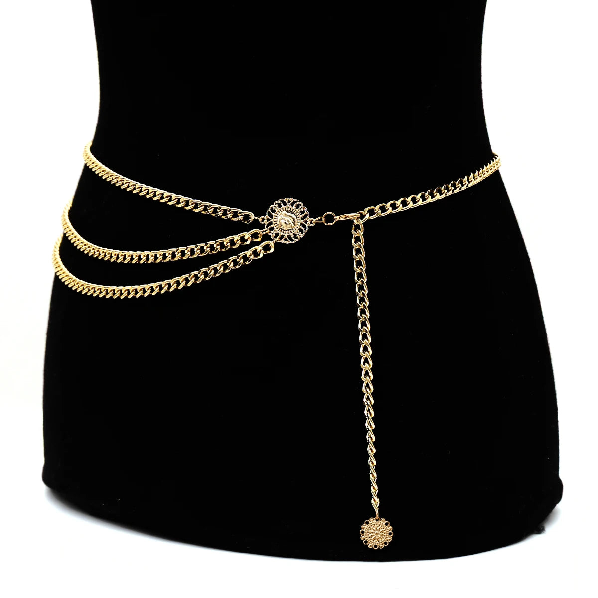 &nbsp;Beach Multilayer Waist Belt Chain&nbsp;