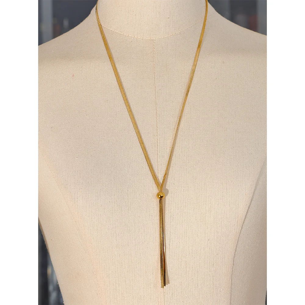 Snake Chain Chest Necklace