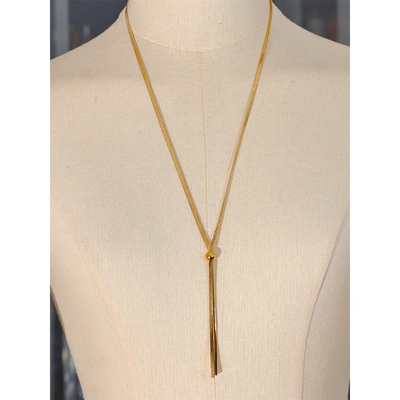 Snake Chain Chest Necklace