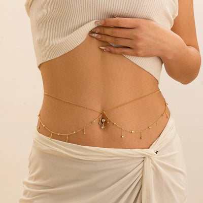 Minimalism Multilayer Belly Waist Chain